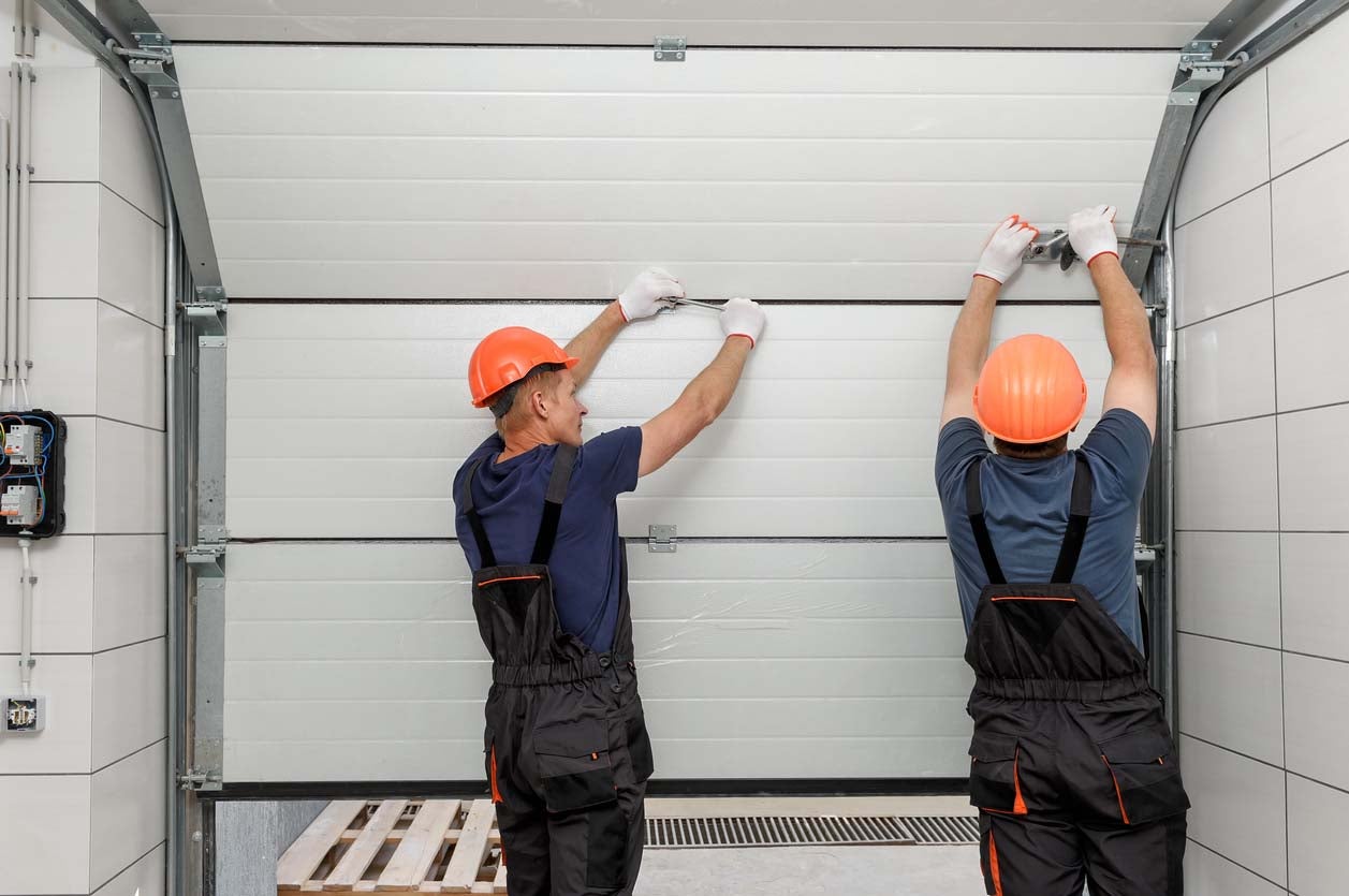 Garage door installation
